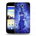 Дизайнерский пластиковый чехол для ZTE Blade A510 Skyy Vodka