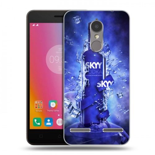 Дизайнерский пластиковый чехол для Lenovo K6 Skyy Vodka