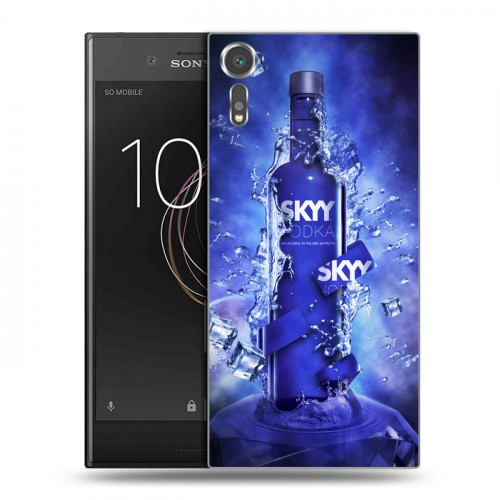 Дизайнерский пластиковый чехол для Sony Xperia XZs Skyy Vodka