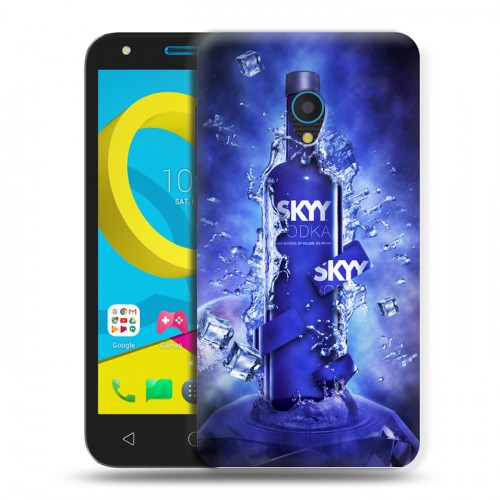 Дизайнерский пластиковый чехол для Alcatel U5 Skyy Vodka