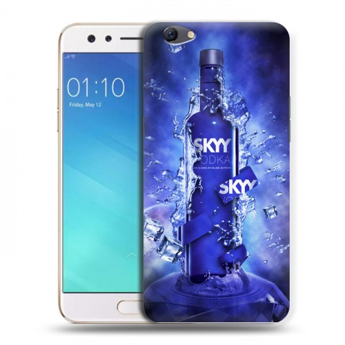 Дизайнерский силиконовый чехол для OPPO F3 Skyy Vodka