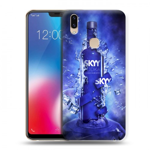 Дизайнерский пластиковый чехол для Vivo V9 Skyy Vodka