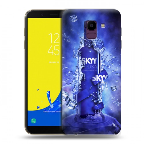 Дизайнерский пластиковый чехол для Samsung Galaxy J6 Skyy Vodka