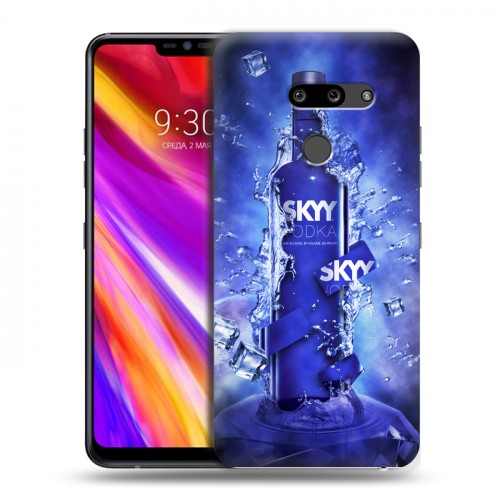 Дизайнерский пластиковый чехол для LG G8 ThinQ Skyy Vodka