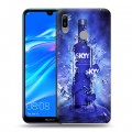 Дизайнерский пластиковый чехол для Huawei Y6 (2019) Skyy Vodka