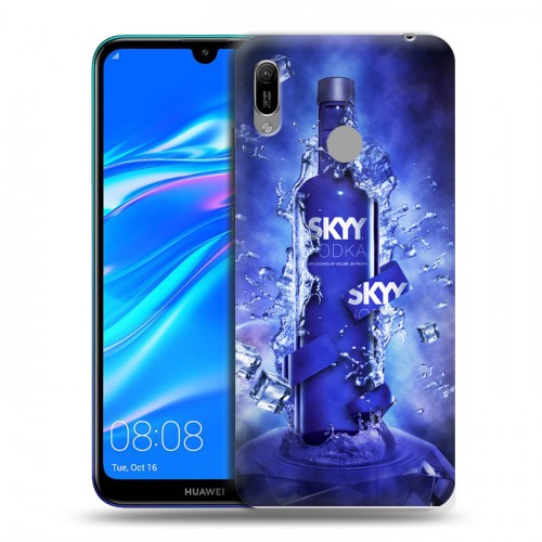 Дизайнерский пластиковый чехол для Huawei Y6 (2019) Skyy Vodka