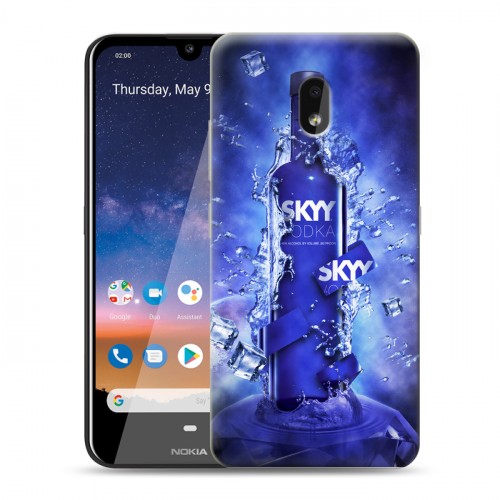 Дизайнерский пластиковый чехол для Nokia 2.2 Skyy Vodka