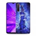 Дизайнерский силиконовый чехол для Realme 5 Skyy Vodka