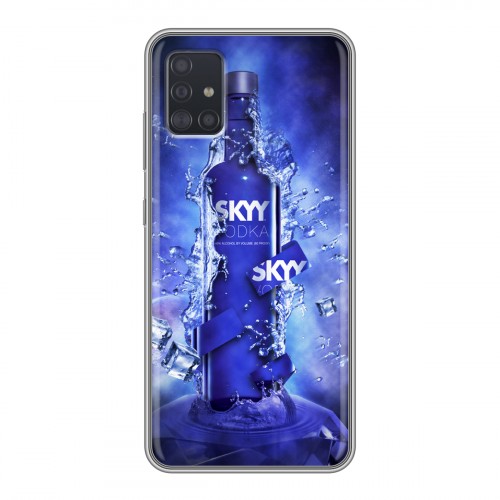 Дизайнерский силиконовый чехол для Samsung Galaxy A51 Skyy Vodka