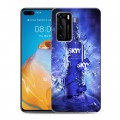 Дизайнерский силиконовый с усиленными углами чехол для Huawei P40 Skyy Vodka