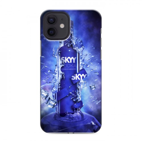 Дизайнерский силиконовый чехол для Iphone 12 Skyy Vodka