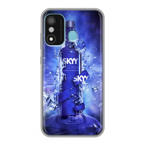 Дизайнерский силиконовый чехол для Itel A27 Skyy Vodka