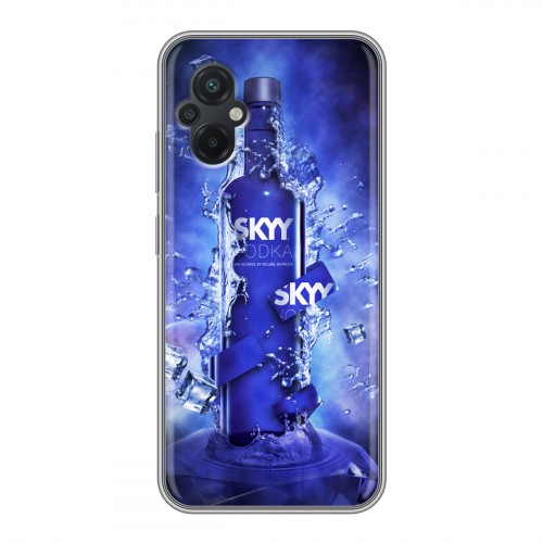 Дизайнерский силиконовый чехол для Xiaomi Poco M5 Skyy Vodka