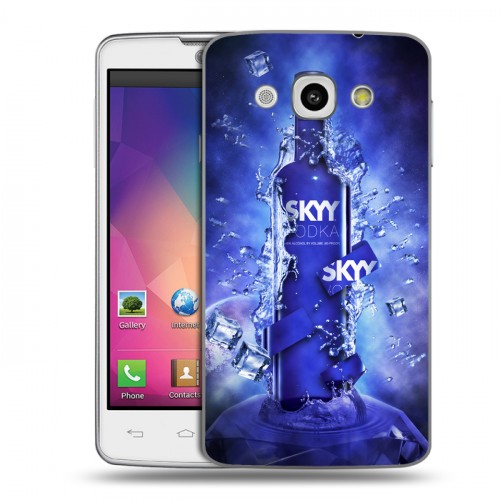 Дизайнерский пластиковый чехол для LG L60 Skyy Vodka