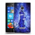 Дизайнерский пластиковый чехол для Microsoft Lumia 435 Skyy Vodka