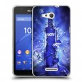 Дизайнерский пластиковый чехол для Sony Xperia E4g Skyy Vodka