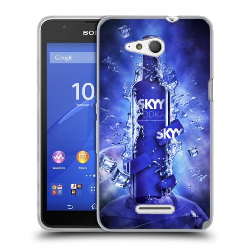 Дизайнерский пластиковый чехол для Sony Xperia E4g Skyy Vodka