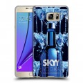 Дизайнерский пластиковый чехол для Samsung Galaxy Note 5 Skyy Vodka