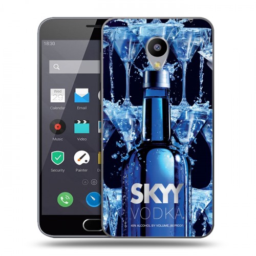 Дизайнерский пластиковый чехол для Meizu M2 Note Skyy Vodka