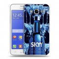 Дизайнерский силиконовый чехол для Samsung Galaxy J7 Skyy Vodka