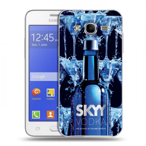 Дизайнерский силиконовый чехол для Samsung Galaxy J7 Skyy Vodka