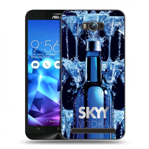 Дизайнерский пластиковый чехол для ASUS ZenFone Max Skyy Vodka