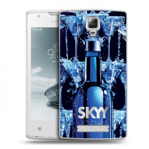 Дизайнерский пластиковый чехол для Lenovo A1000 Skyy Vodka