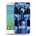 Дизайнерский силиконовый чехол для Alcatel One Touch POP 3 5 Skyy Vodka