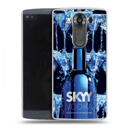 Дизайнерский пластиковый чехол для LG V10 Skyy Vodka