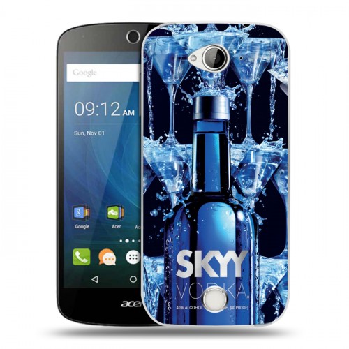 Дизайнерский силиконовый чехол для Acer Liquid Z530 Skyy Vodka