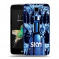 Дизайнерский пластиковый чехол для LG K4 Skyy Vodka