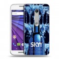 Дизайнерский пластиковый чехол для Lenovo Moto G Skyy Vodka