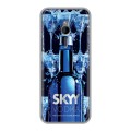 Дизайнерский силиконовый чехол для Nokia 230 Skyy Vodka