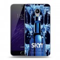 Дизайнерский силиконовый чехол для Meizu M3s Mini Skyy Vodka