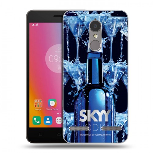 Дизайнерский пластиковый чехол для Lenovo K6 Skyy Vodka