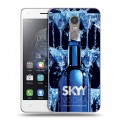 Дизайнерский пластиковый чехол для Lenovo K6 Note Skyy Vodka