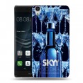 Дизайнерский пластиковый чехол для Huawei Y6II Skyy Vodka