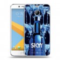 Дизайнерский пластиковый чехол для HTC 10 evo Skyy Vodka