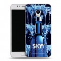 Дизайнерский силиконовый чехол для Meizu M5s Skyy Vodka