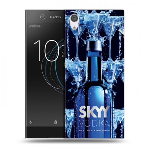 Дизайнерский силиконовый чехол для Sony Xperia XA1 Skyy Vodka