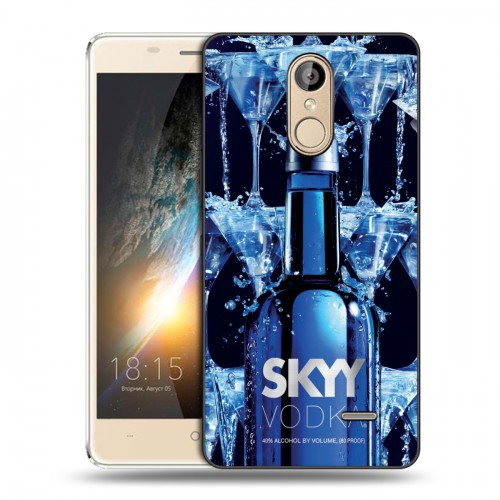 Дизайнерский силиконовый чехол для BQ Bond Skyy Vodka