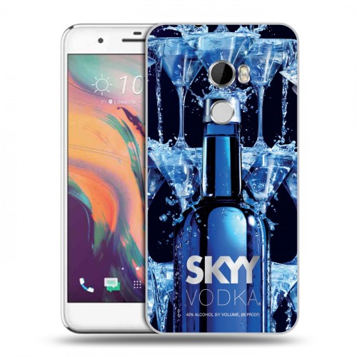 Дизайнерский пластиковый чехол для HTC One X10 Skyy Vodka