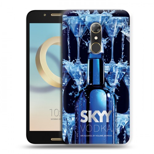 Дизайнерский силиконовый чехол для Alcatel A7 Skyy Vodka