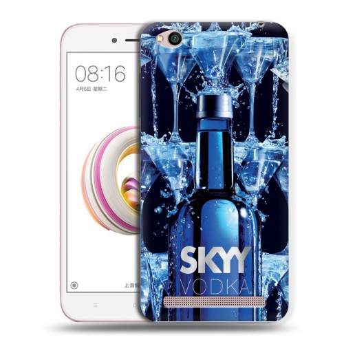 Дизайнерский пластиковый чехол для Xiaomi RedMi 5A Skyy Vodka