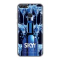 Дизайнерский силиконовый чехол для Huawei P Smart Skyy Vodka