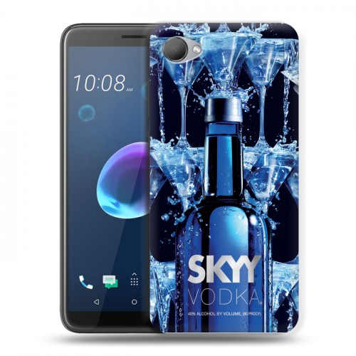 Дизайнерский пластиковый чехол для HTC Desire 12 Skyy Vodka