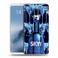 Дизайнерский силиконовый чехол для Meizu 16th Plus Skyy Vodka