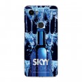 Дизайнерский пластиковый чехол для Google Pixel 3a Skyy Vodka