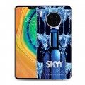 Дизайнерский пластиковый чехол для Huawei Mate 30 Skyy Vodka