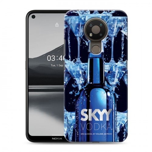 Дизайнерский силиконовый чехол для Nokia 3.4 Skyy Vodka